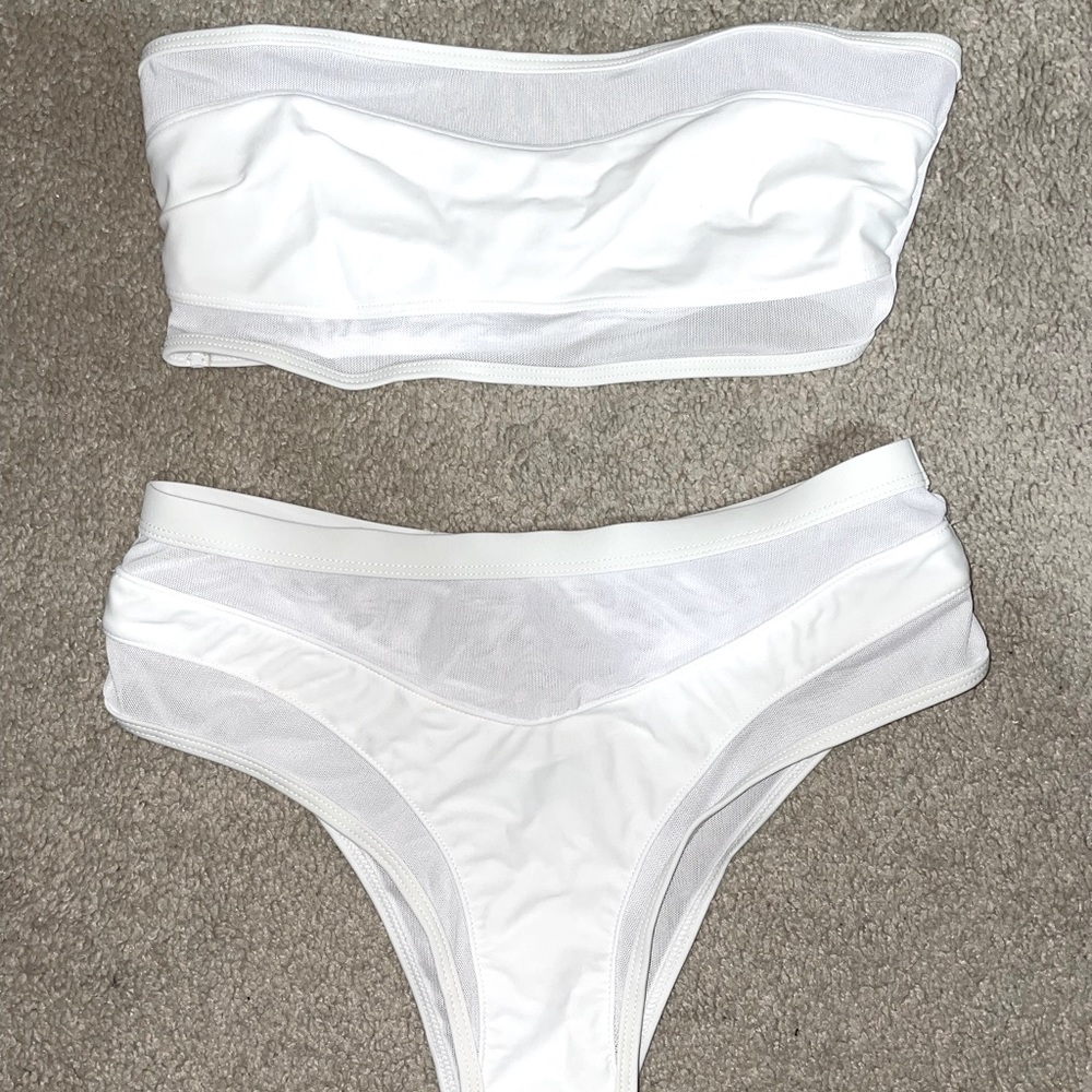 White Bikini Set